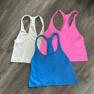 LULULEMON 105 F race length tanks
